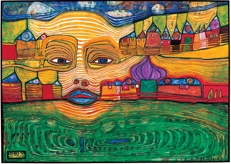 Hundertwasser Painting 1