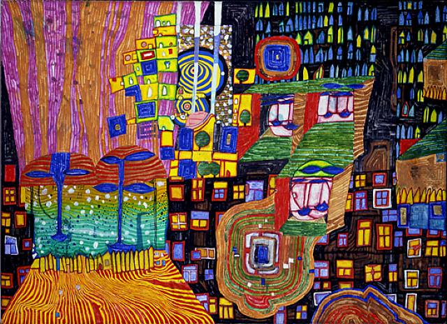 Hundertwasser Painting 4