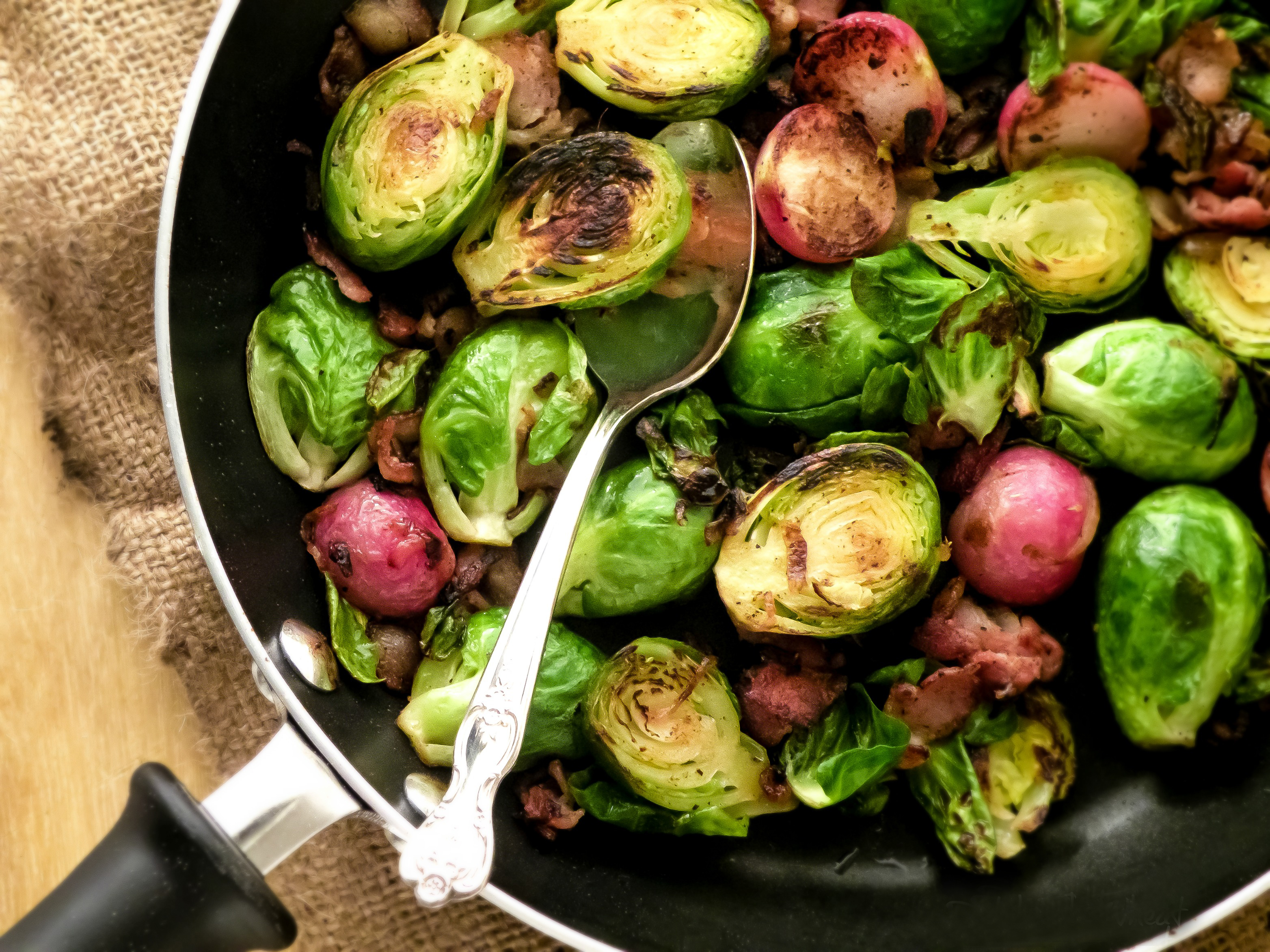 Cooked Brussel Sprouts