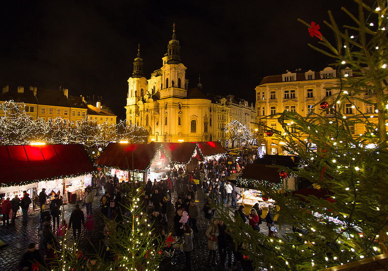 Dubrovnik, Croatia Christmas lights