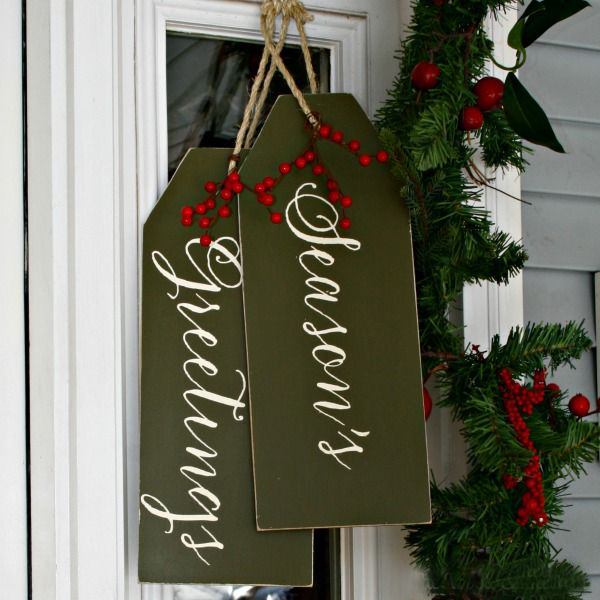 Front Door Christmas Greetings