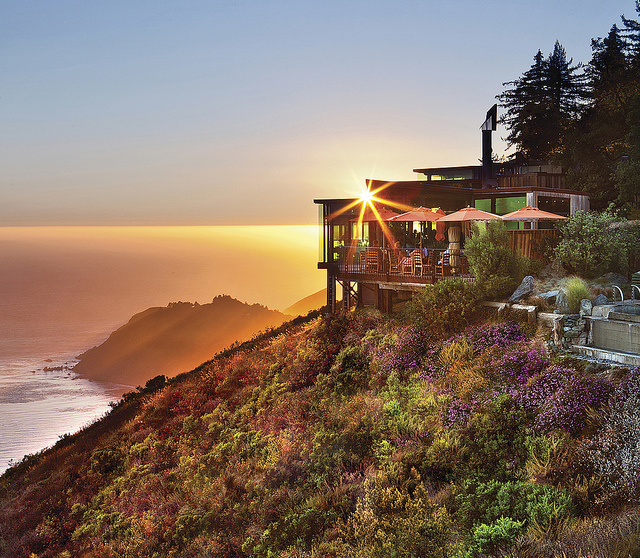 Hotel Post Ranch in California ocean view