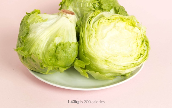 Lettuce calories