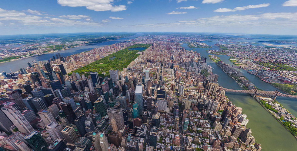 Panorama new york city