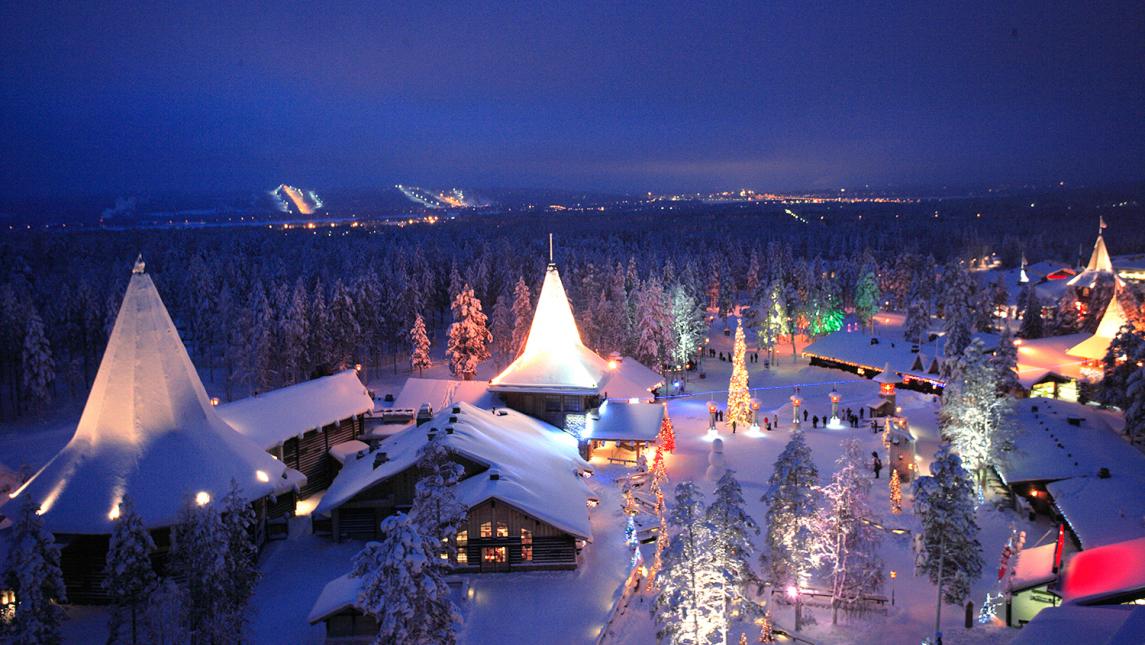 The village of Santa Claus, Rovaniemi, Finland