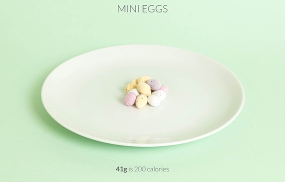 mini eggs calories