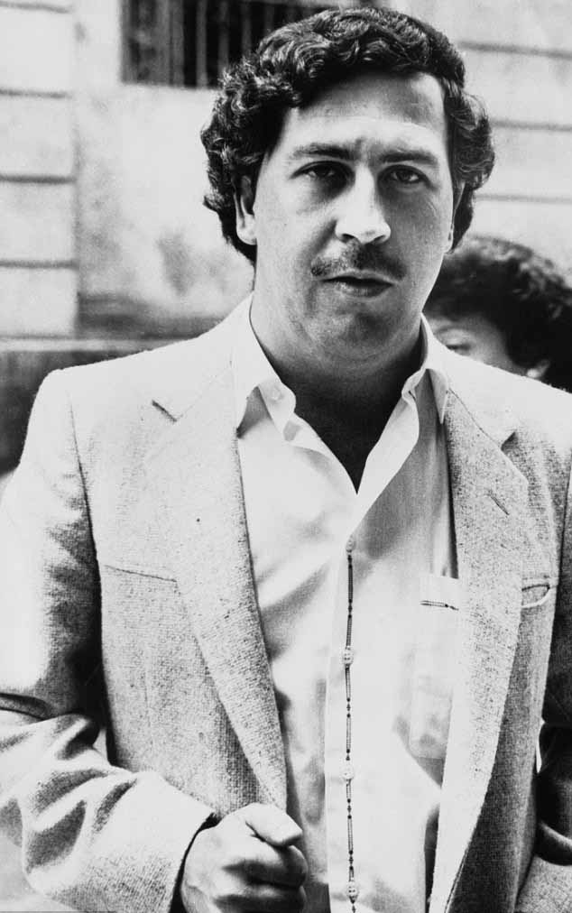 Pablo Escobar portrait