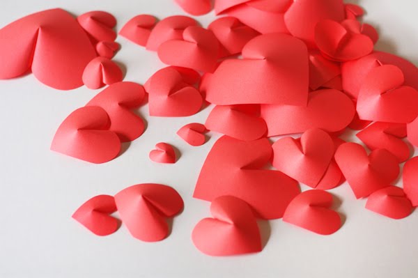 Valentine's day idea heart paper 5