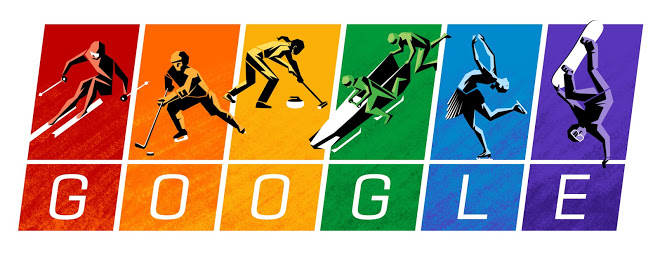 2014 Winter Olympics google logo