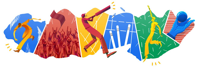 Cricket T20 World Cup 2014 Final doodle