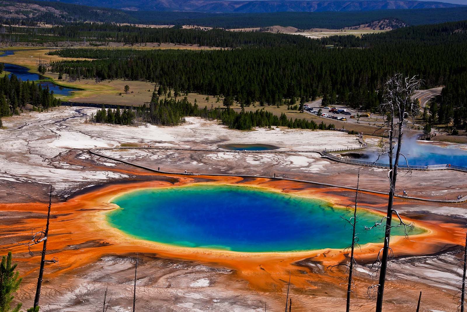 Grand Prismatic Spring, Yellowstone National Park 2