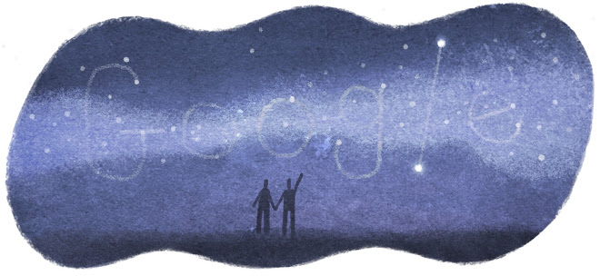 Qixi Festival Chilseok 2014 google doodle