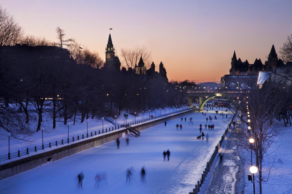 Rideau Canal ice rink