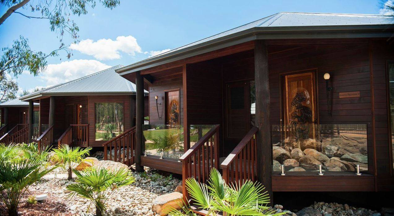 The Jamala Wildlife Lodge bungalows