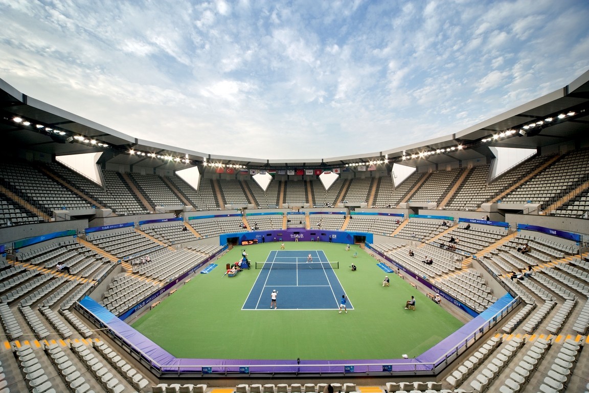 Bird's Nest National Stadium in Beijing inside 1