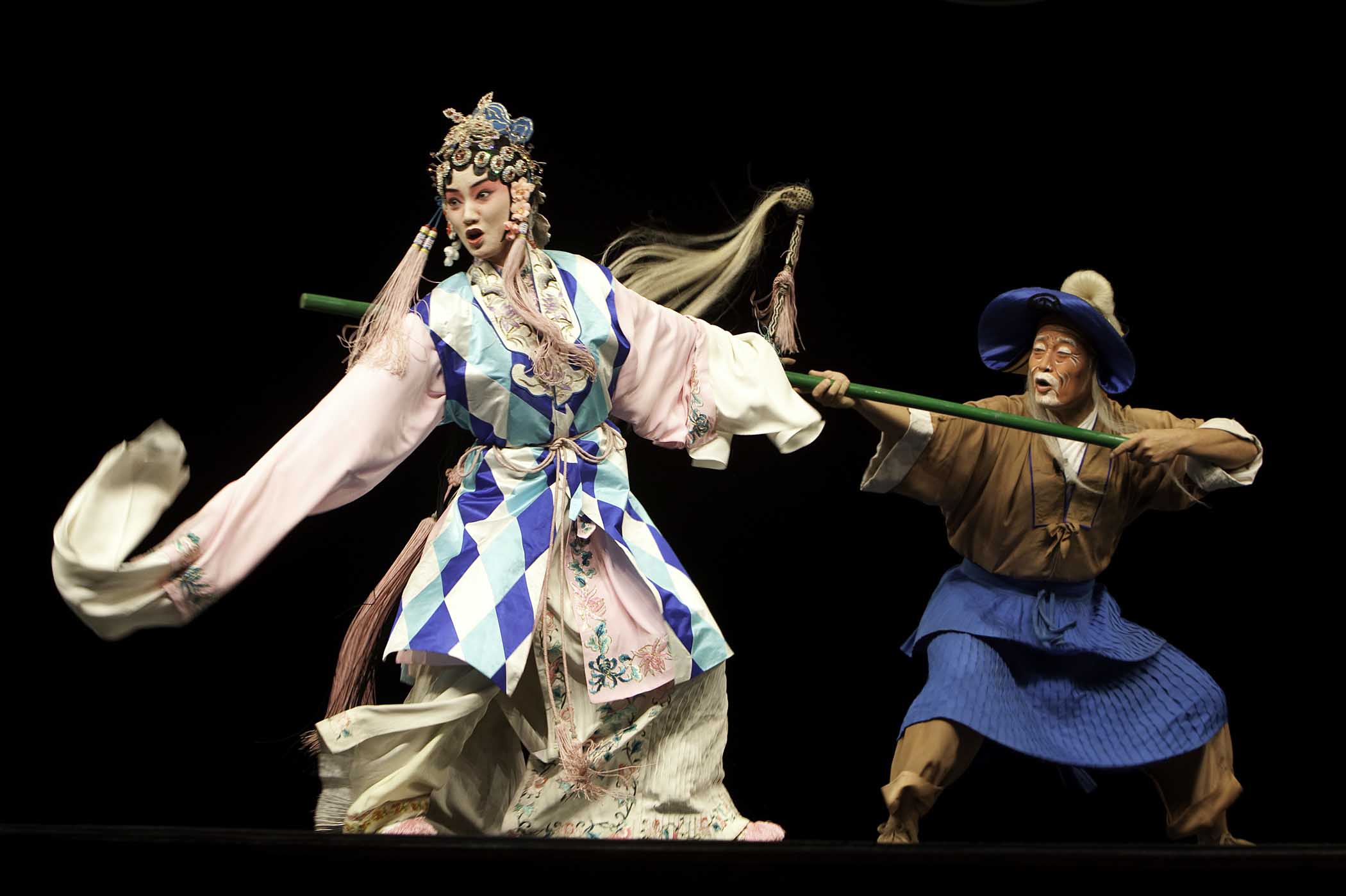 Peking Opera scene