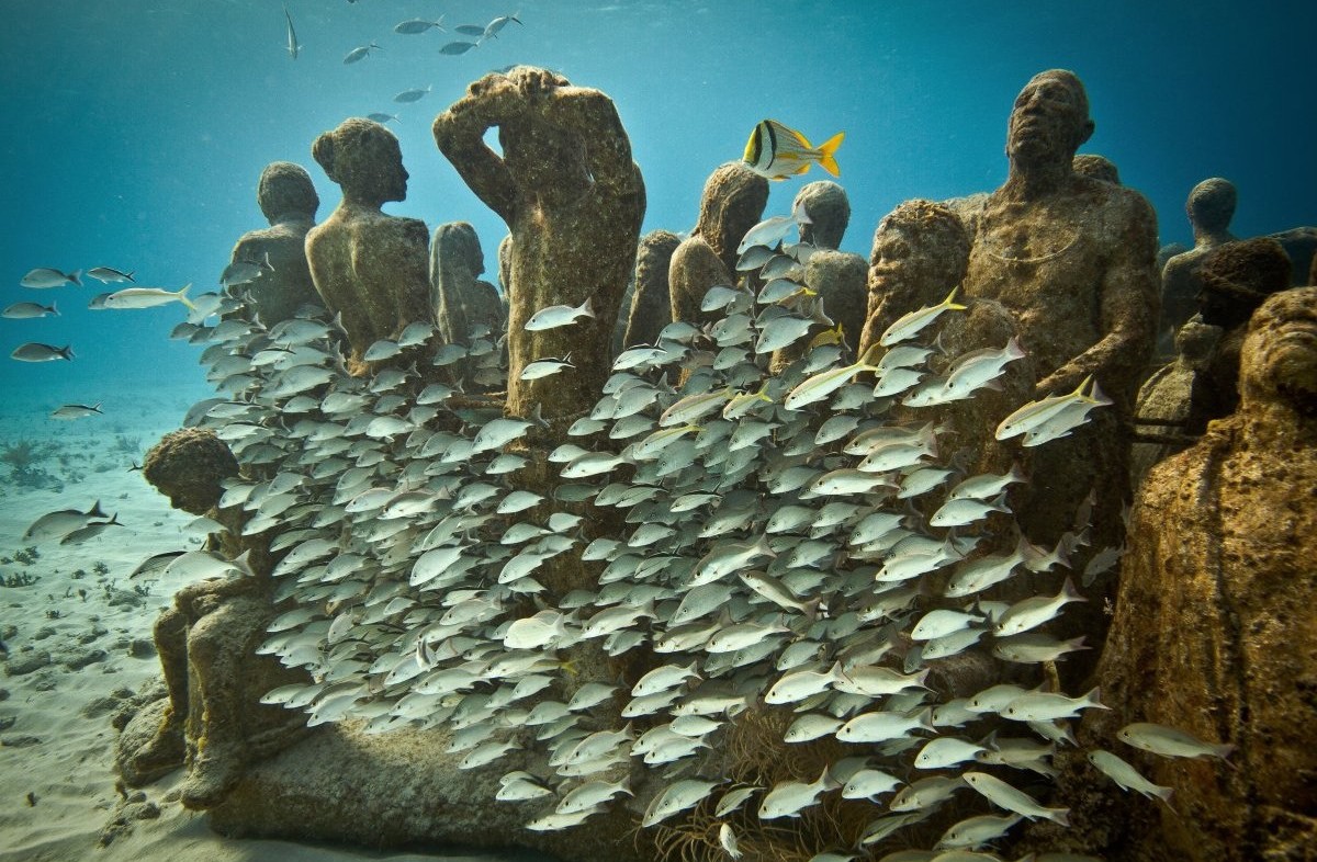 Underwater Museum in Cancun