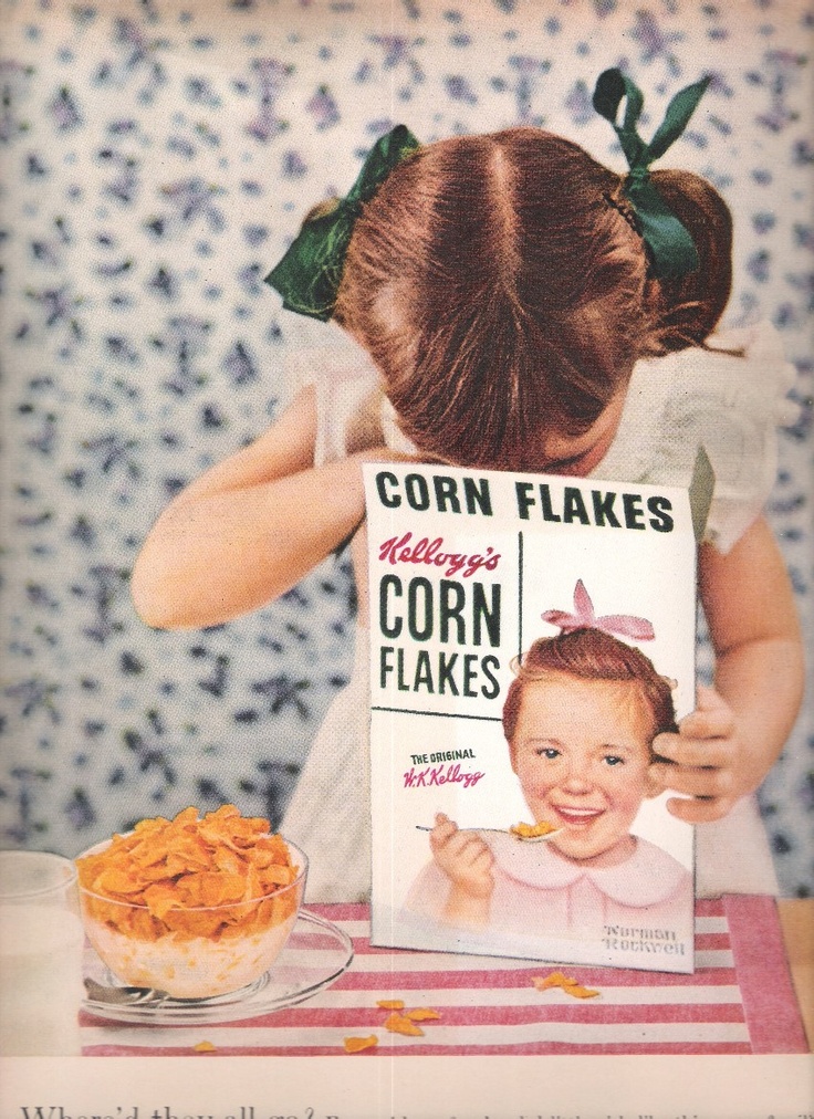 Corn Flakes Kellogg's ad