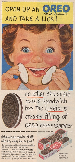 Oreo biscuits ad