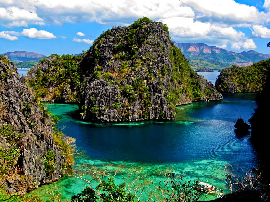 Palawan island in Philippines