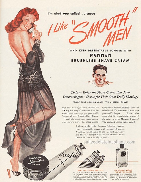 Smooth men vintage ad