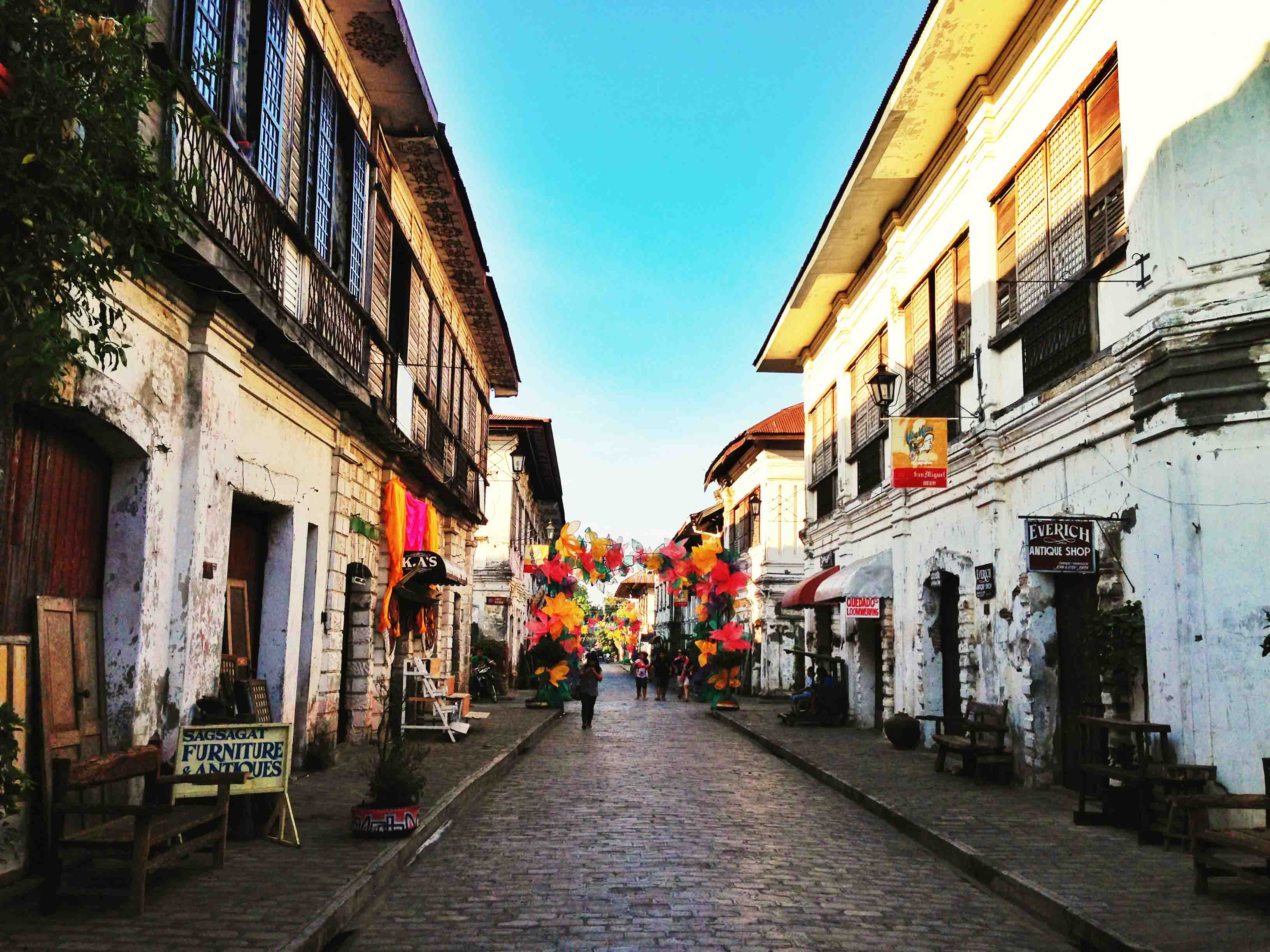 Vigan town in Philippines