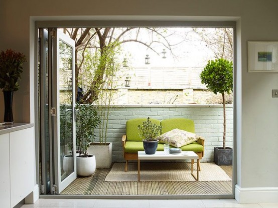 great ideas for green balcony