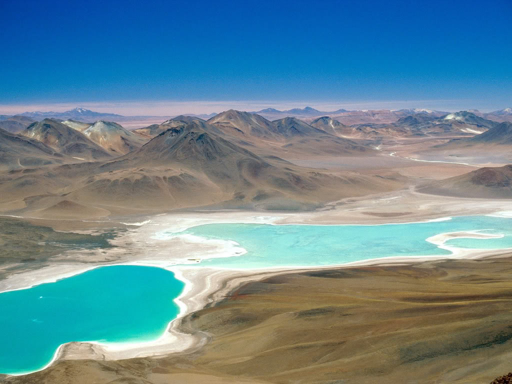 Licancabur lake, green lake - Chile  3