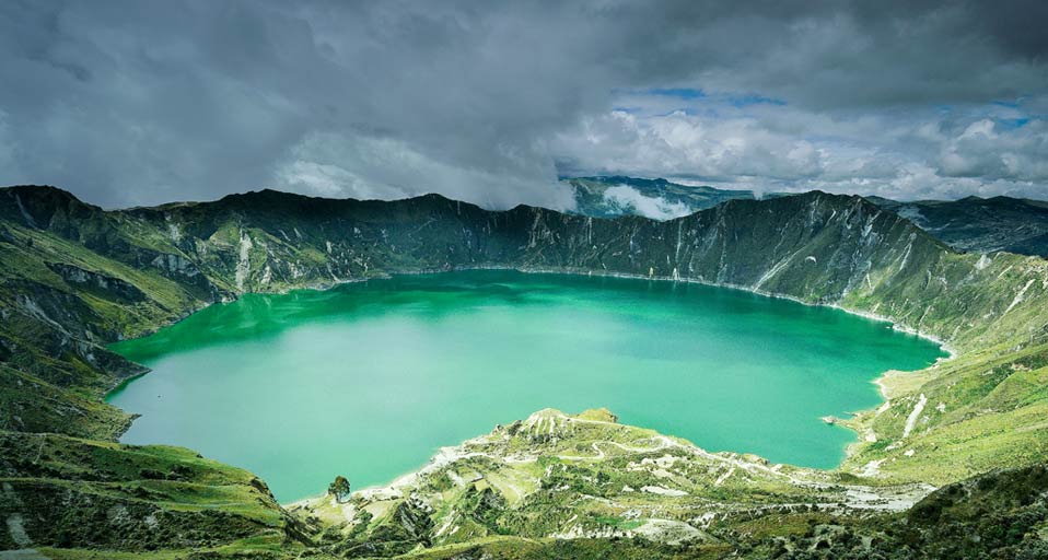 Quilotoa lake - Ecuador 