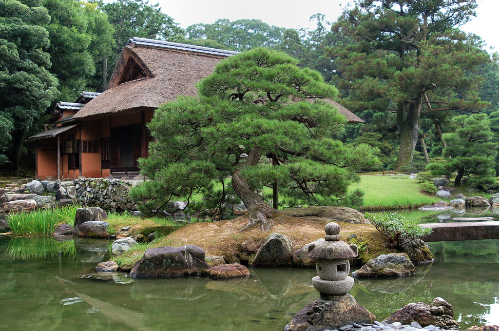 The-gardens-of-Katsura-(Katsura-Imperial-Villa),-Japan