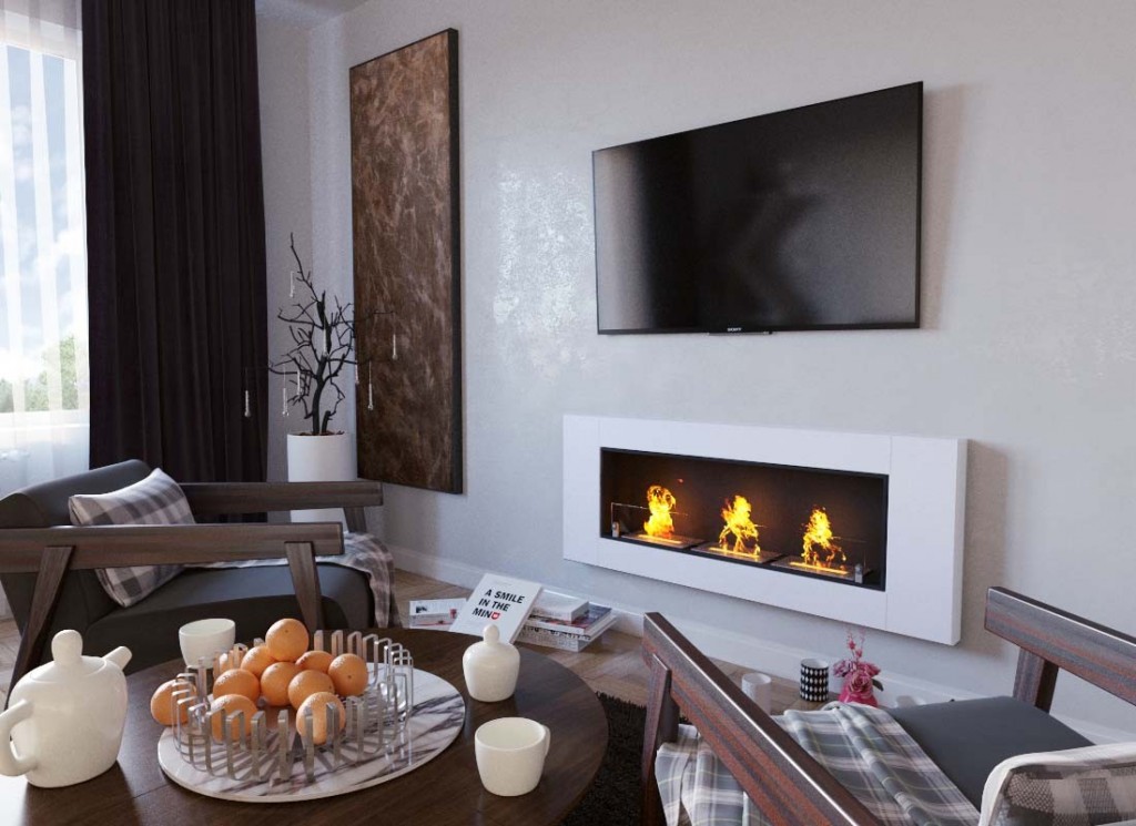 elegant-wall-fireplace-in-white-bioethanol