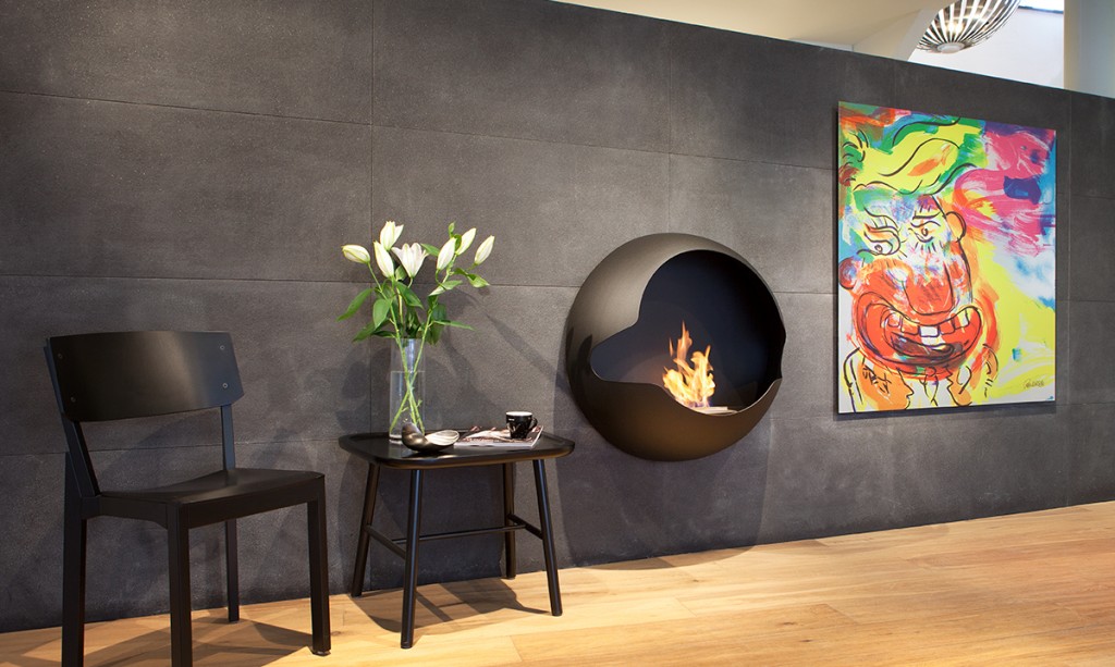 semi-spherical-fireplace-in-eclectic-decor-bioethanol-fireplace