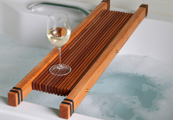 wooden-bathing-bridge white wine