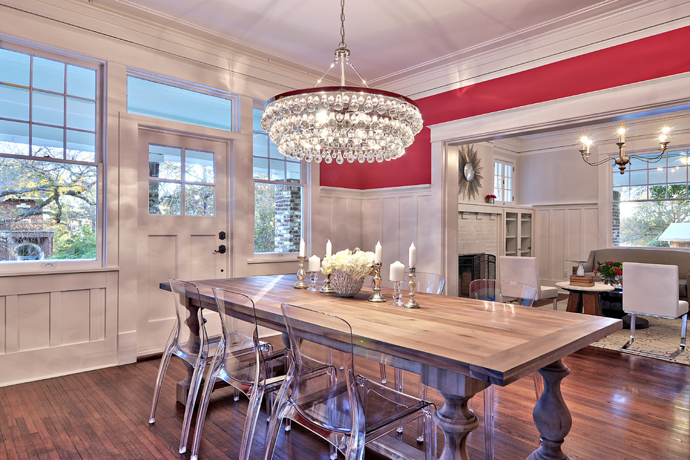 luxurious-dining-room-in-the-eclectic-style-contemporary-chandeliers-for-the-living-room