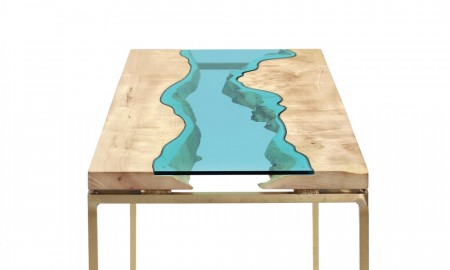 maple-wood-table-top-blue-glass-wood-table