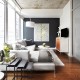 modern-design-in-light-grey-laminate-flooring-concrete-wall-living-room-setup-ideas