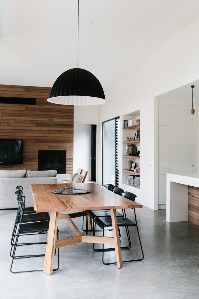 pendant-luminaire-dining-table-wood-concrete-floor-scandinavian-design