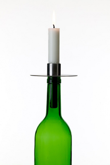 recycled-bottle-as-a-candle-holder-candle-holder