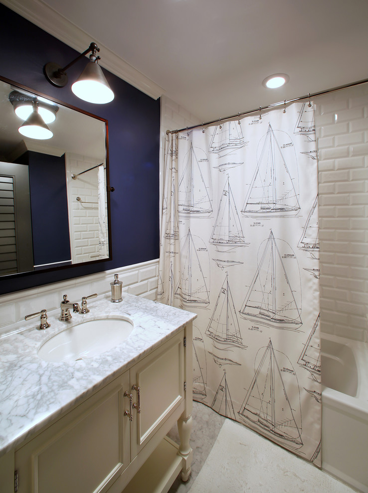 shower-curtain-with-sailboats-in-the-maritime-style-shower-curtain-design