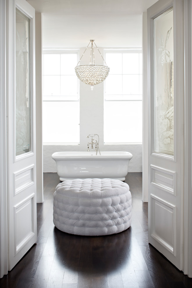 sumptuous-bathroom-in-white-contemporary-chandelier-for-the-living-room