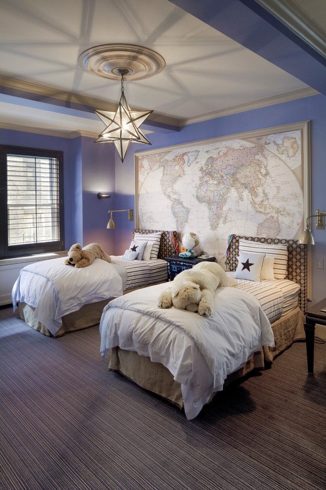 walls-purple-world-map-nursery-ideas