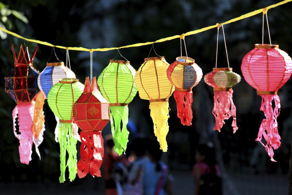 Thai style decoration lamp china lamps Paper lantern