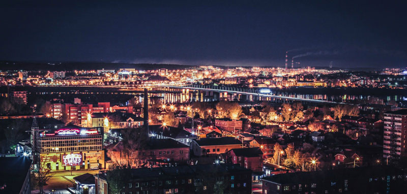 Irkutsk-by-night-city-lights-beautiful-view-Russia