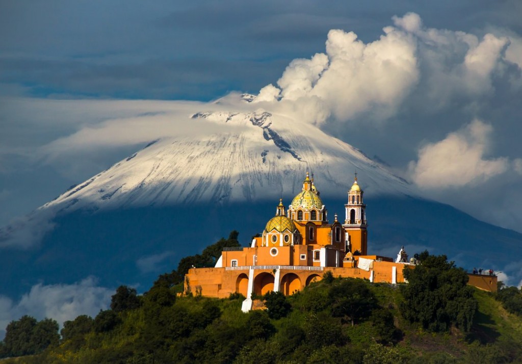 Popocatépetl, Mexico Vulcano iglesia de nuestra Volcanoes 