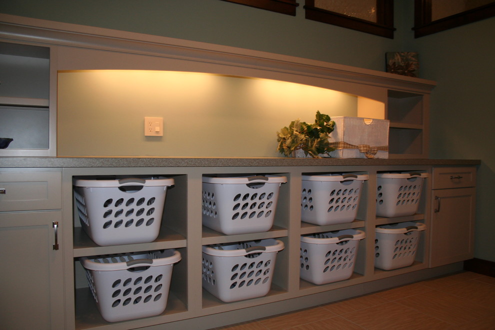 washing basket storage