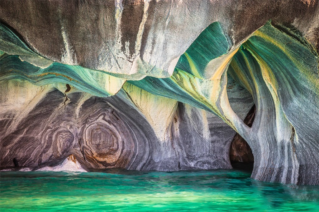 processed-marble Marble Caves in Chili Green water