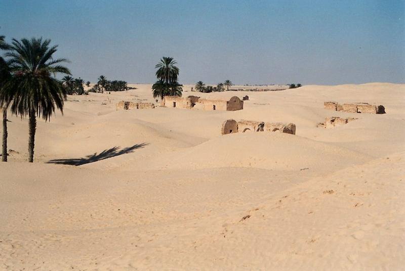Kebili Governorate, Tunisia Zaafrane village ancien