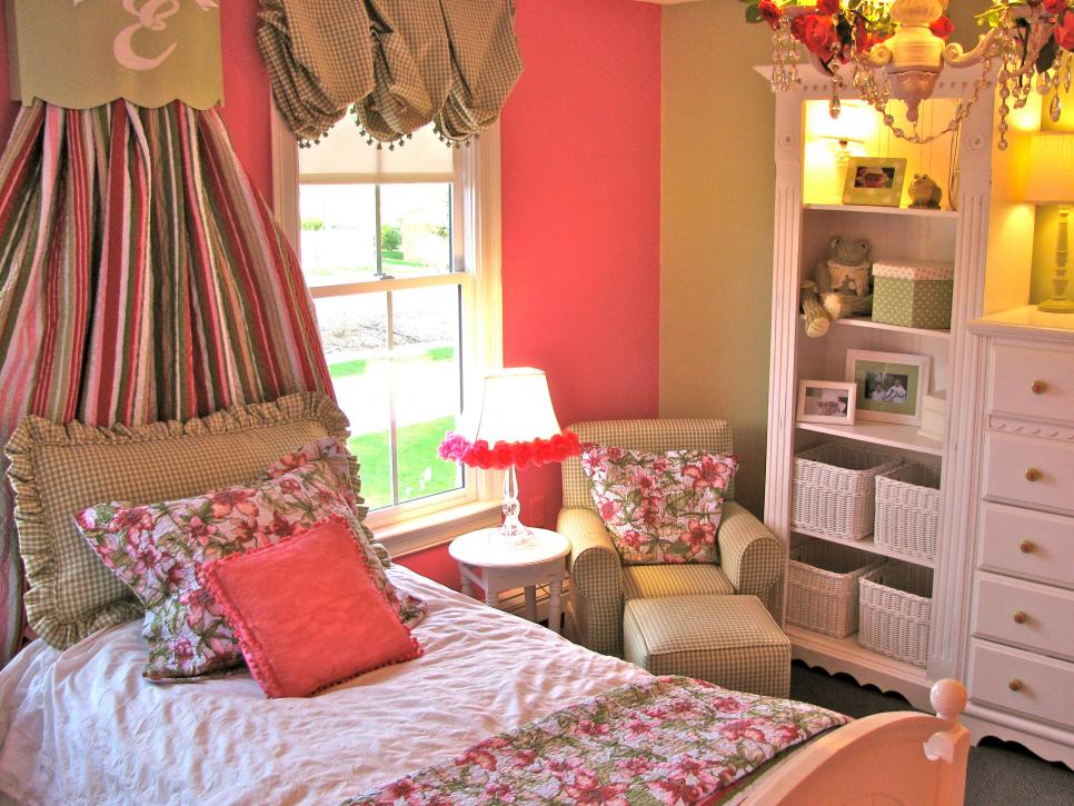 12-Elegant children's room-youth bedroom Girl