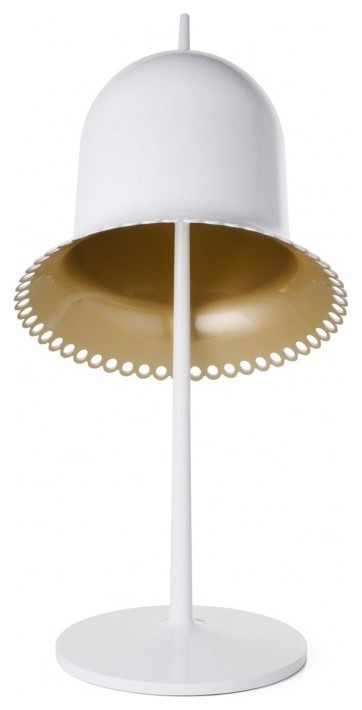 White Bauhaus look table lamps design-modern lamps