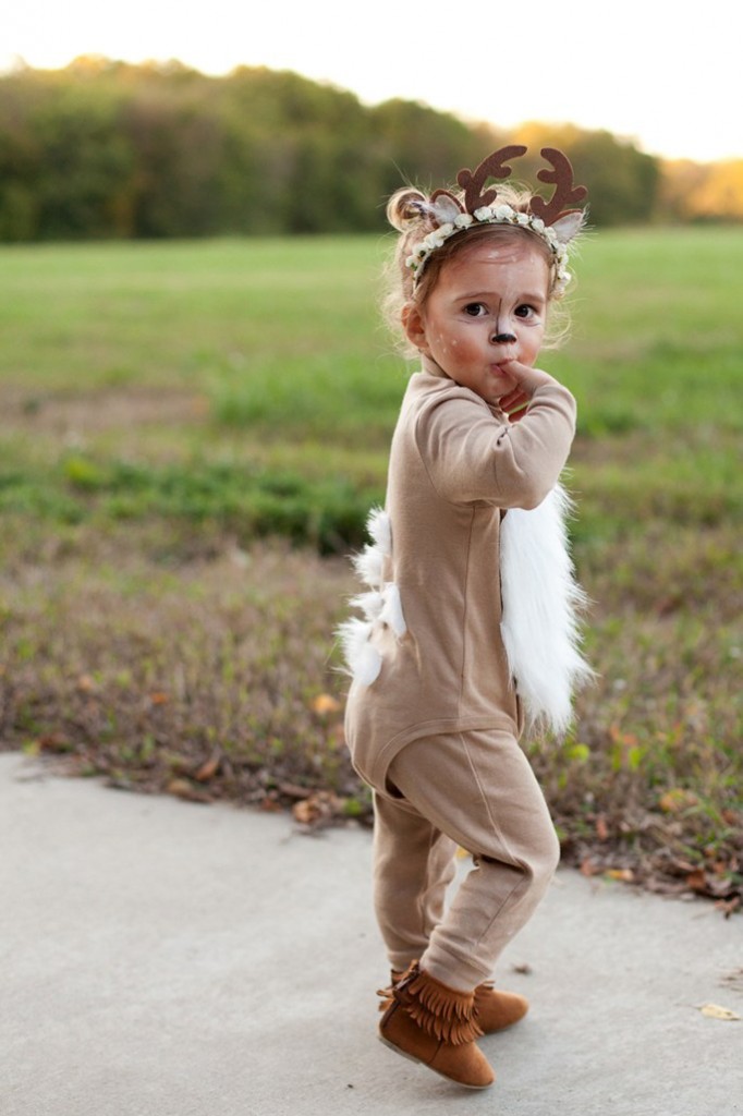 baby girl deer halloween costume